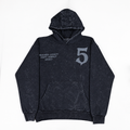 "VDV x 5TATE OF MIND" Hoodie Washed Black